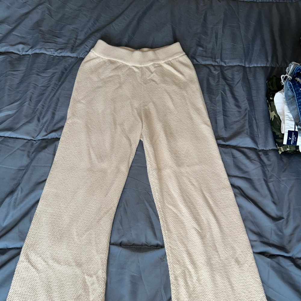 Women's Beige Boot Cut Pants
